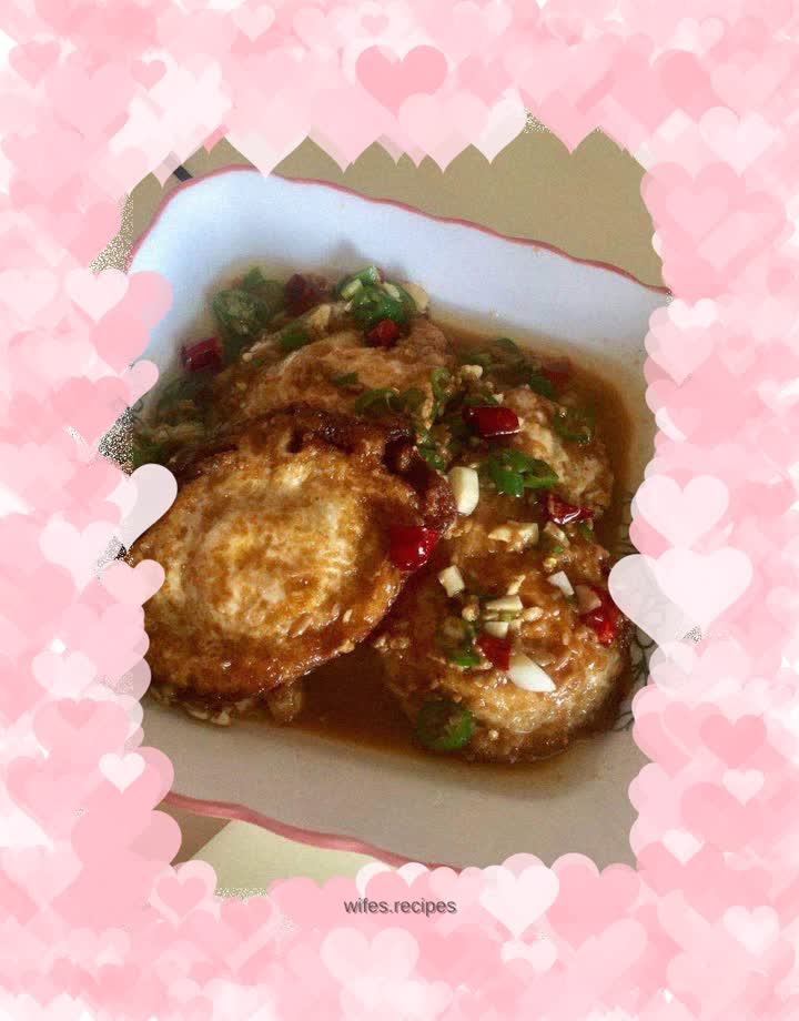 Fermented fermented poached eggs