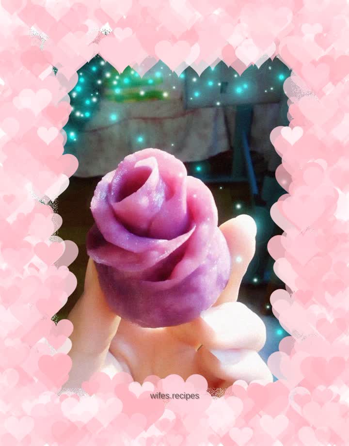 Purple Sweet Potato Rose