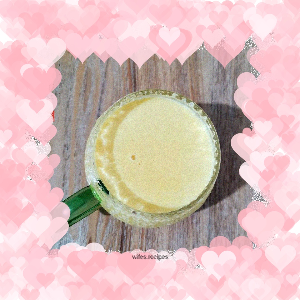 Delicious corn juice