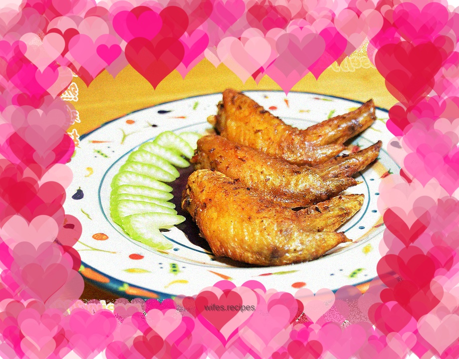 Cumin chicken wings--a popular auspicious dish