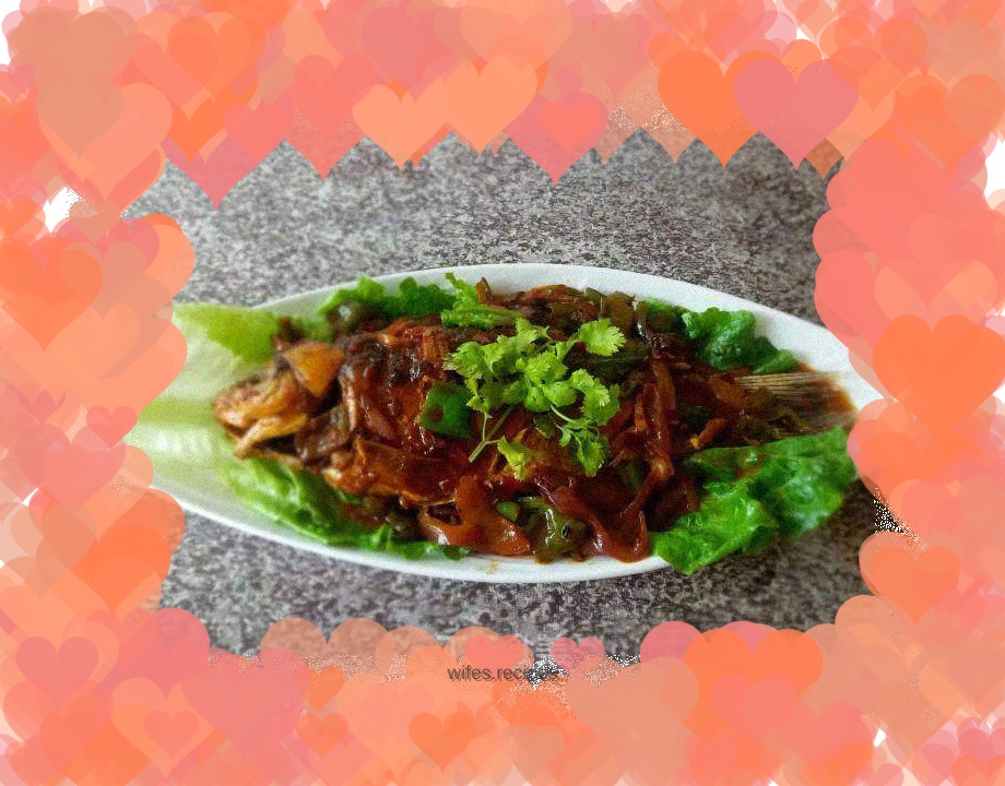 Delicious crucian carp