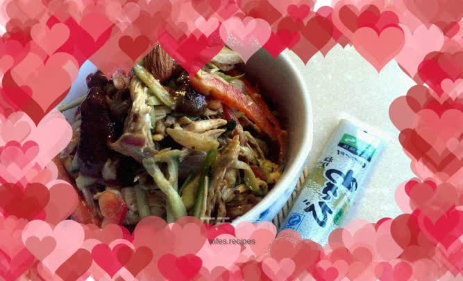 Burning Chicken Shreds