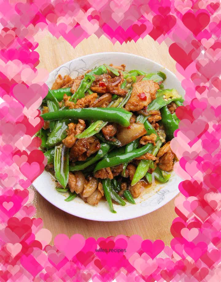 【Sichuan】Fried pork with chili pepper