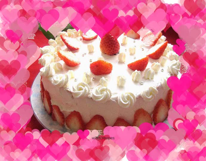 Strawberry cake