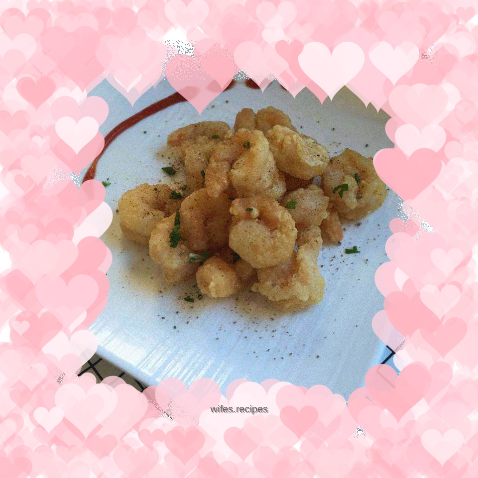 Salt and pepper prawns