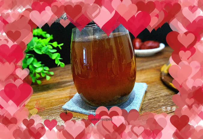 Brown sugar, ginger and jujube tea - a must-have for women