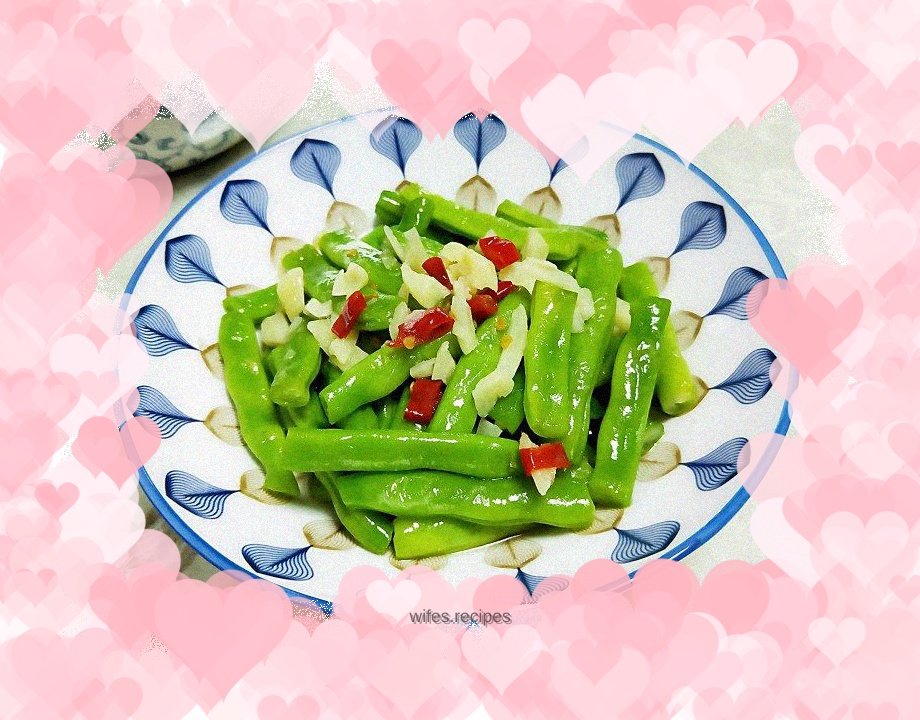 Stir-fried green beans