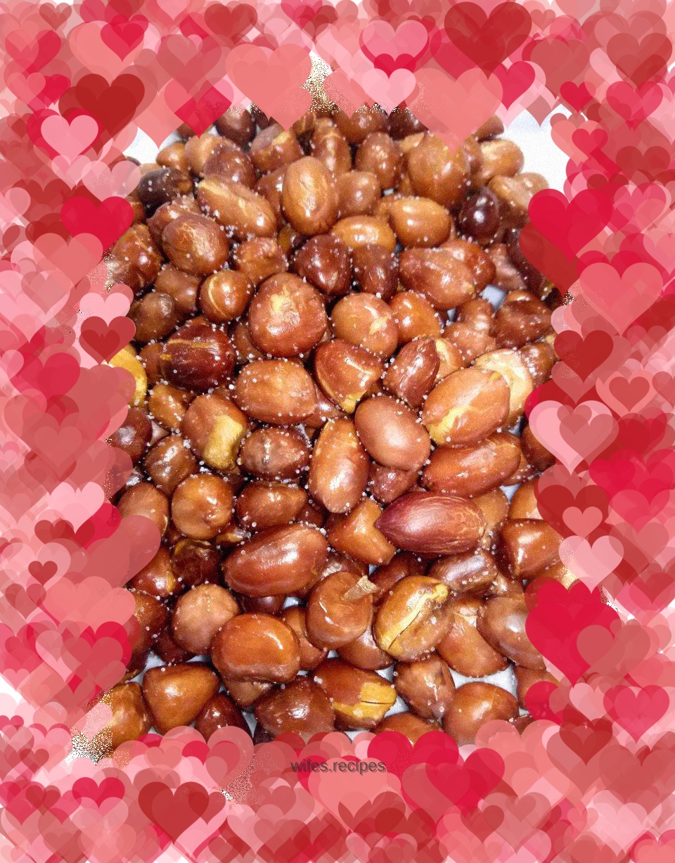 Salted peanuts