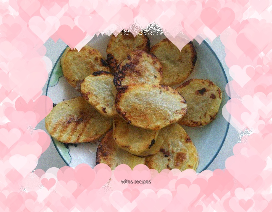 Pan-fried potato sandwich