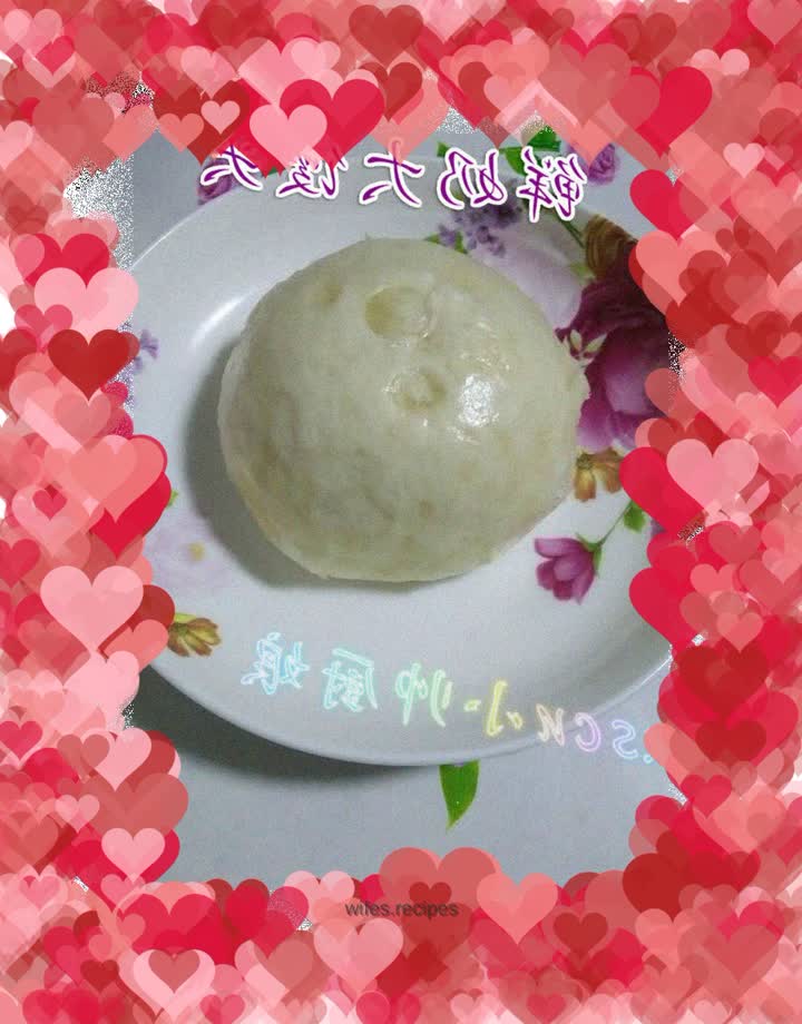Fresh milk steamed buns