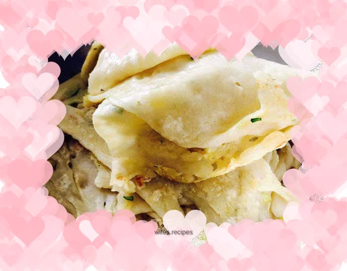 Green onion soft pancake