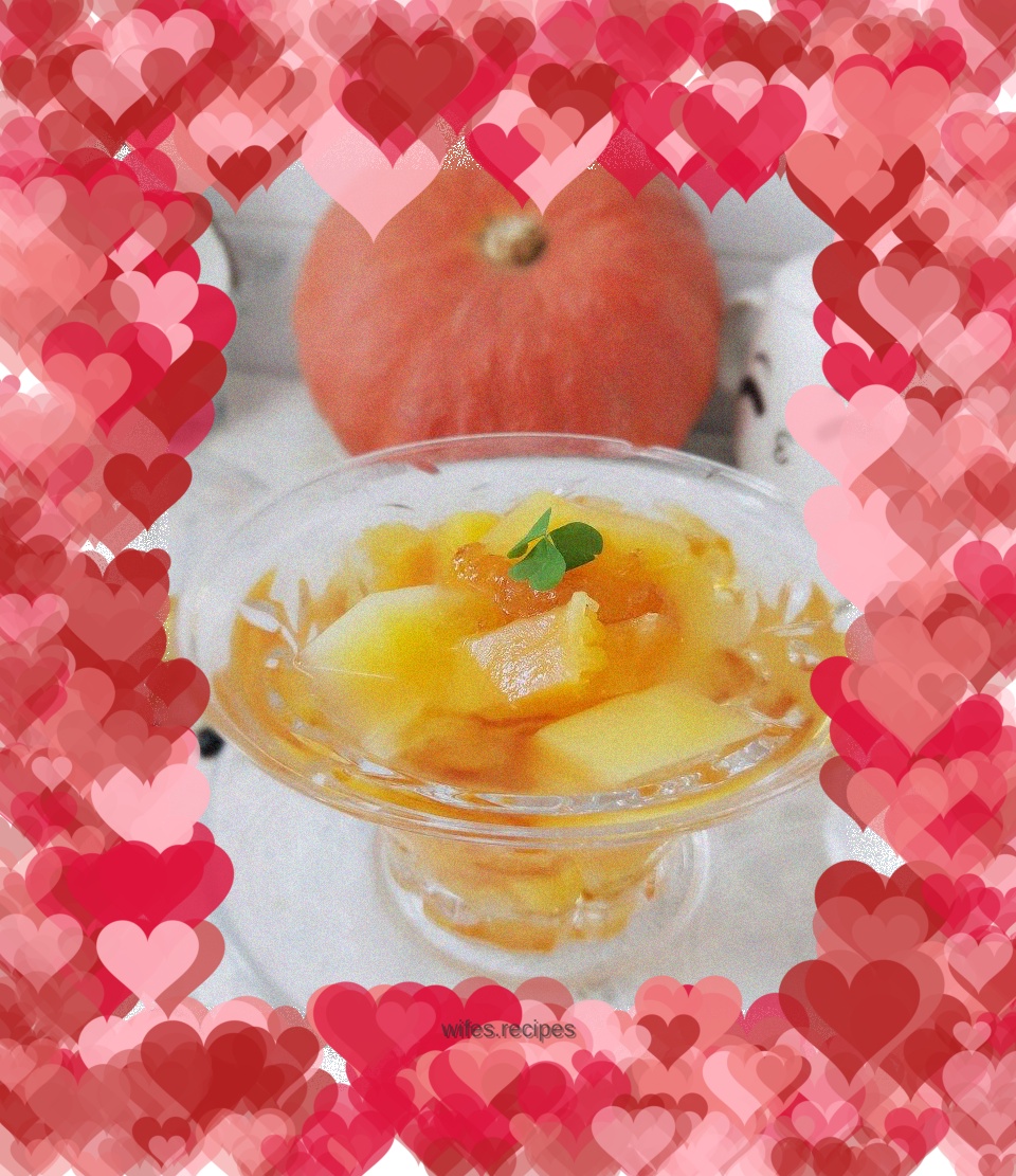 Papaya stewed with peach gum