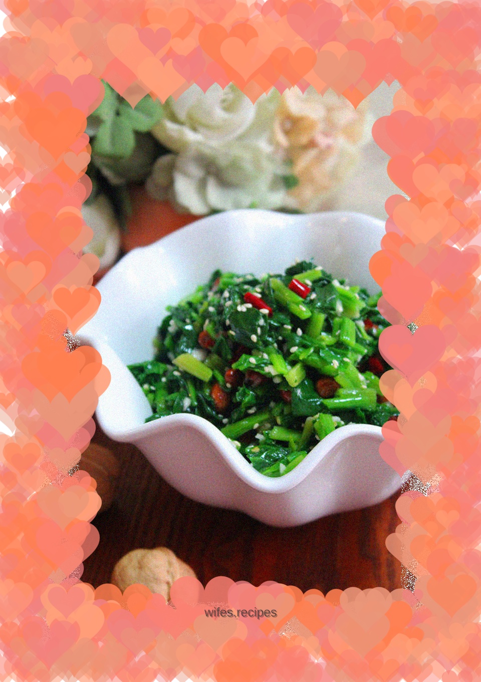 Spinach with Nuts