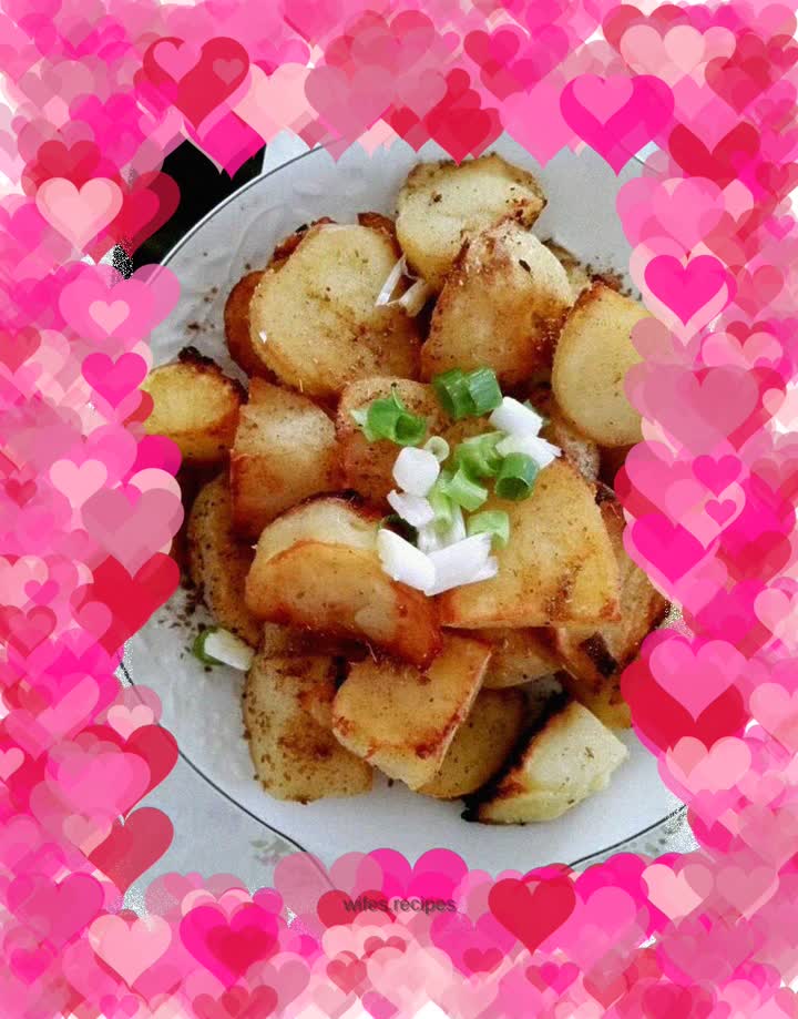 Cumin fried potatoes