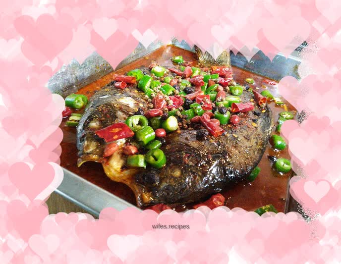 [Grilled Fish with Bean Drum and Garlic Sauce] Electric Oven Family Version