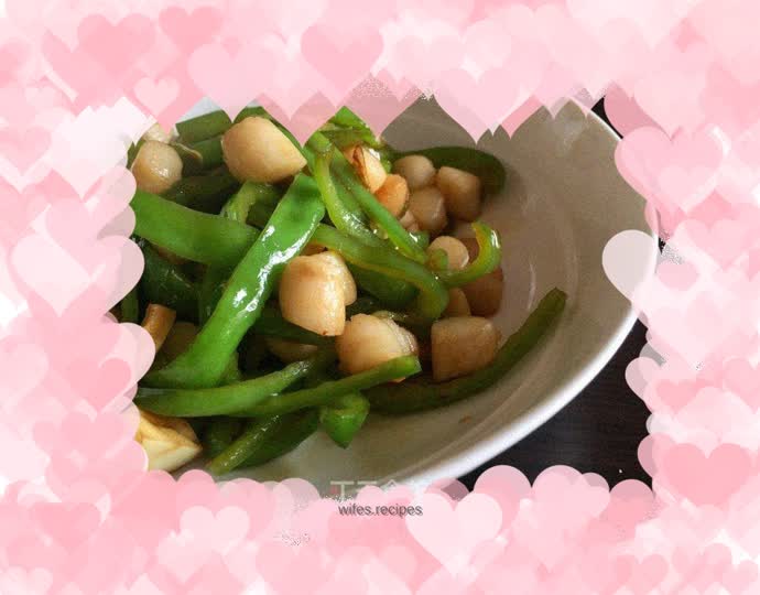 Fried clams with chilli