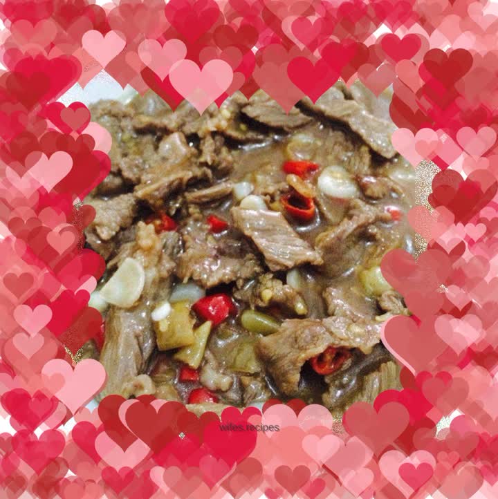Pickled pepper beef