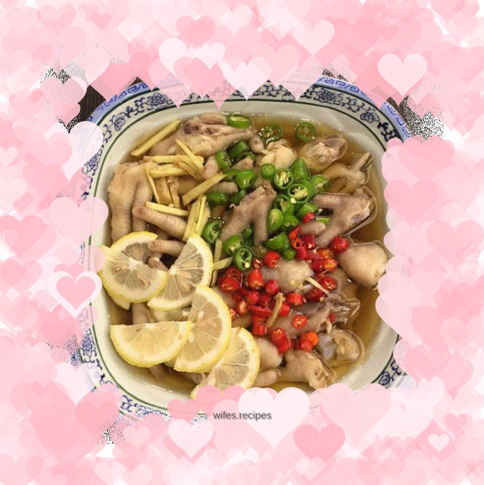 Lemon Chicken Feet
