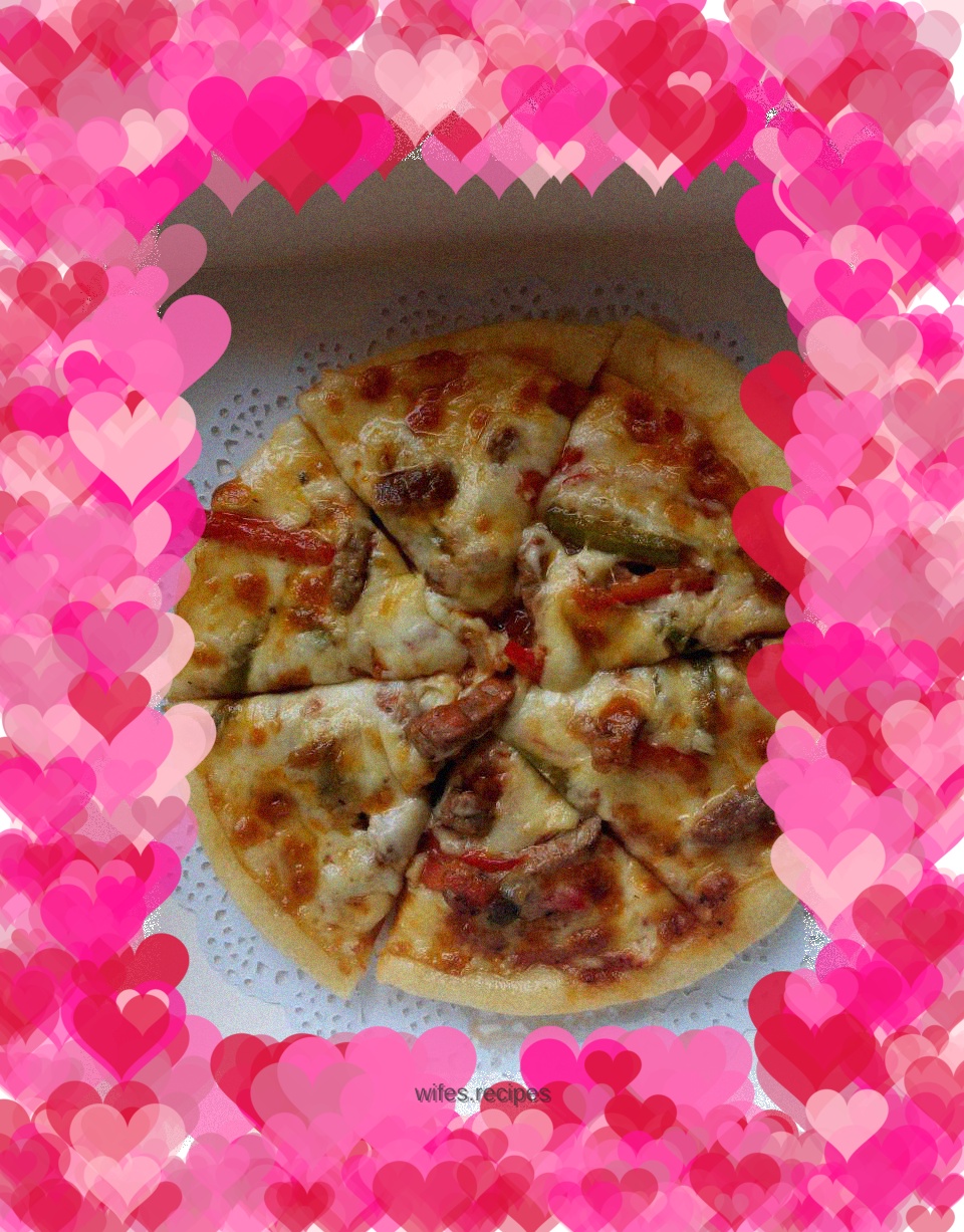 Black Pepper Beef Fillet Pizza