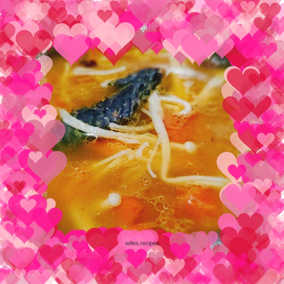 Tomato black chicken soup