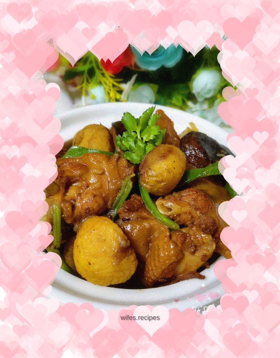 【Shandong】Stewed Chicken with Mushrooms and Chestnuts