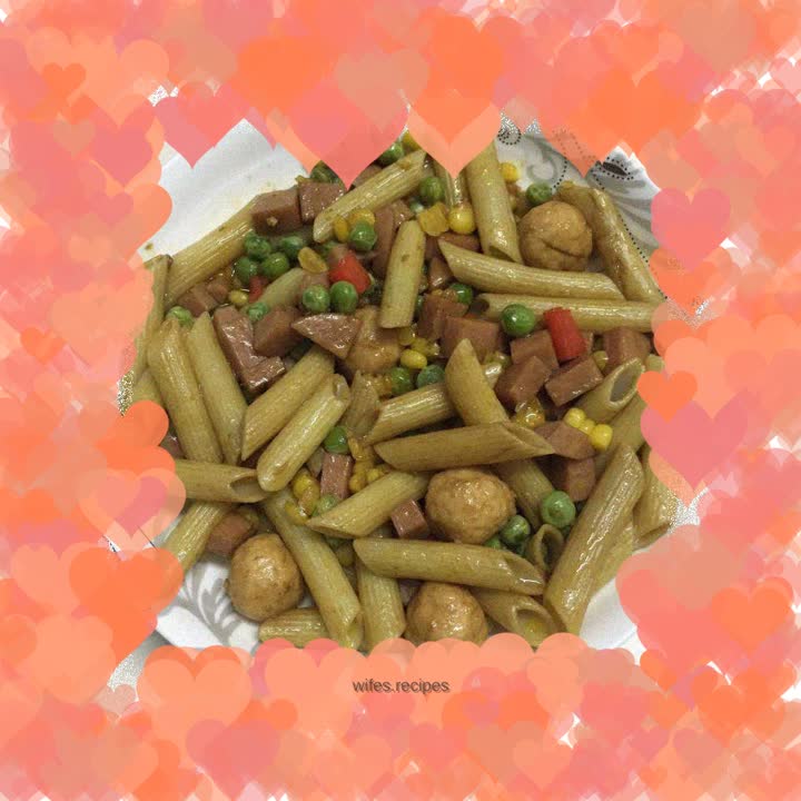 Chinese Fried Macaroni