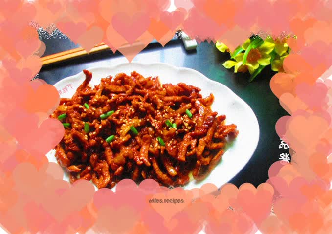Shredded Pork with Beijing Sauce