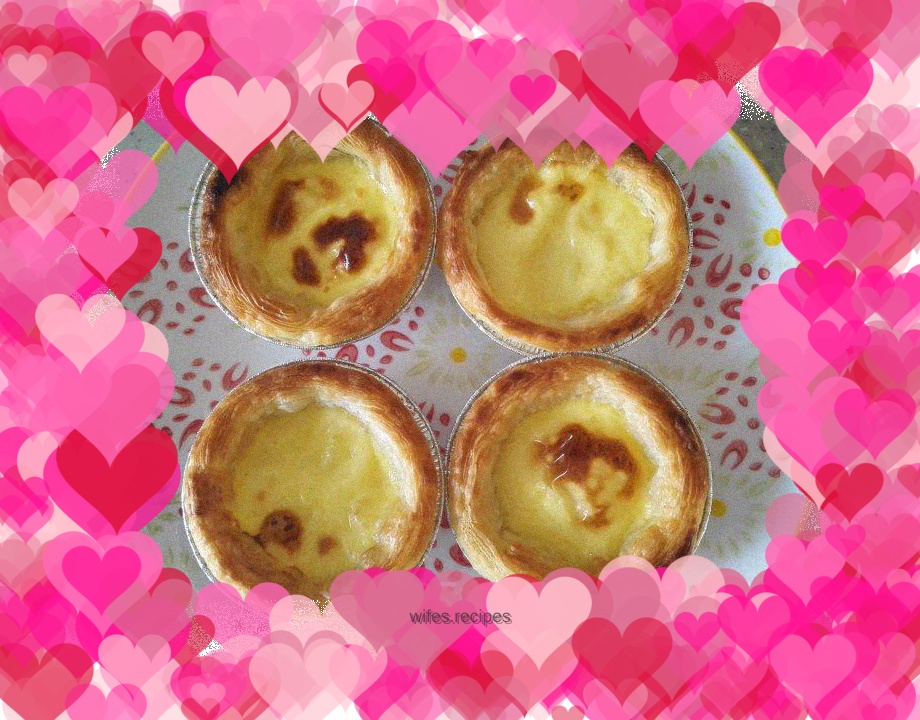 Homemade Portuguese Egg Tarts