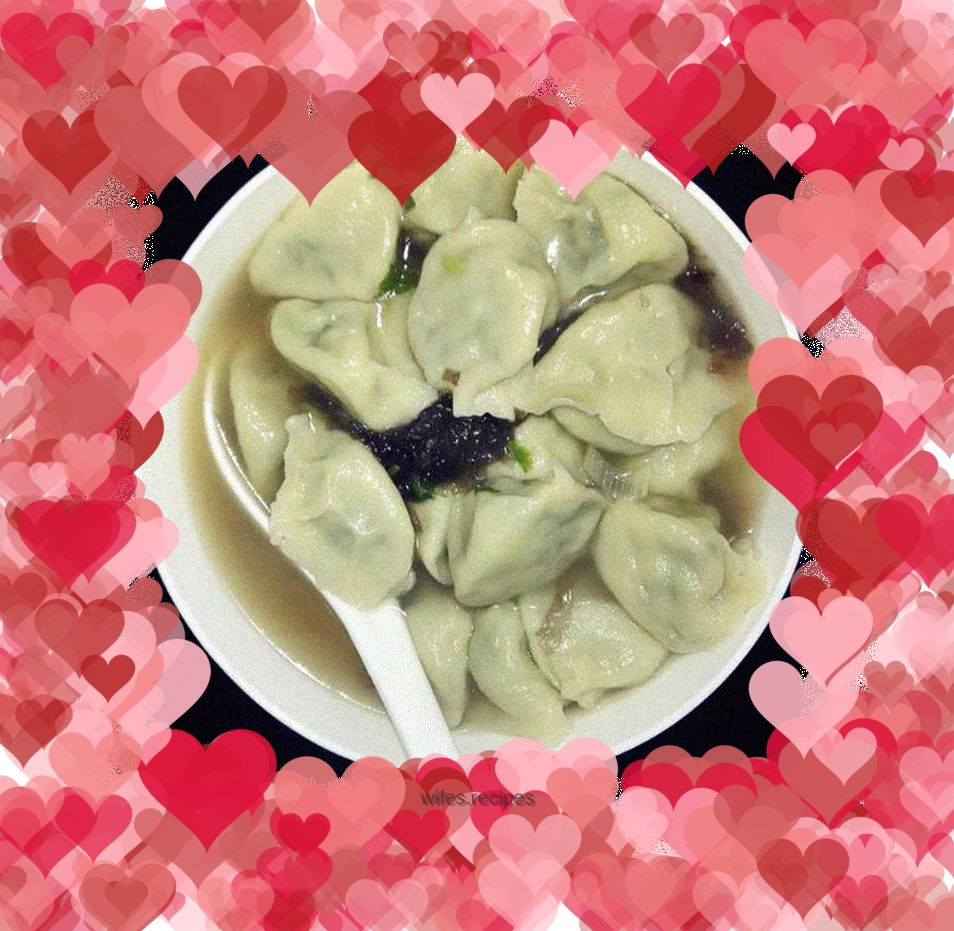 Dumplings with scallops