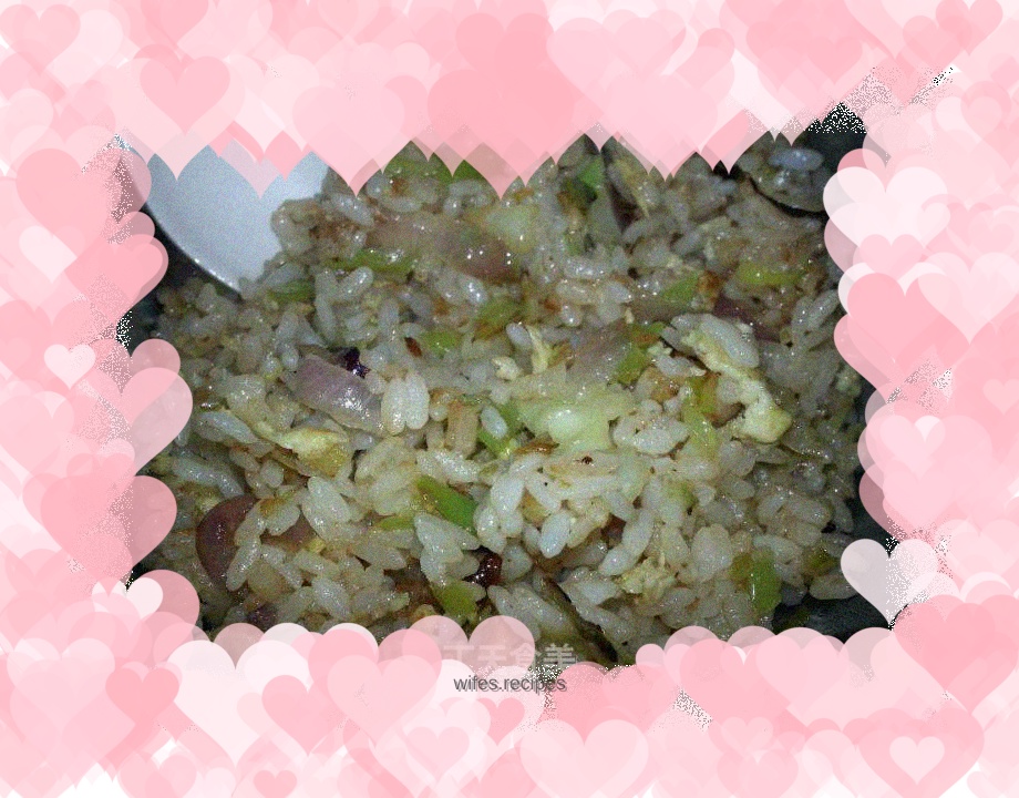 Delicious egg fried rice