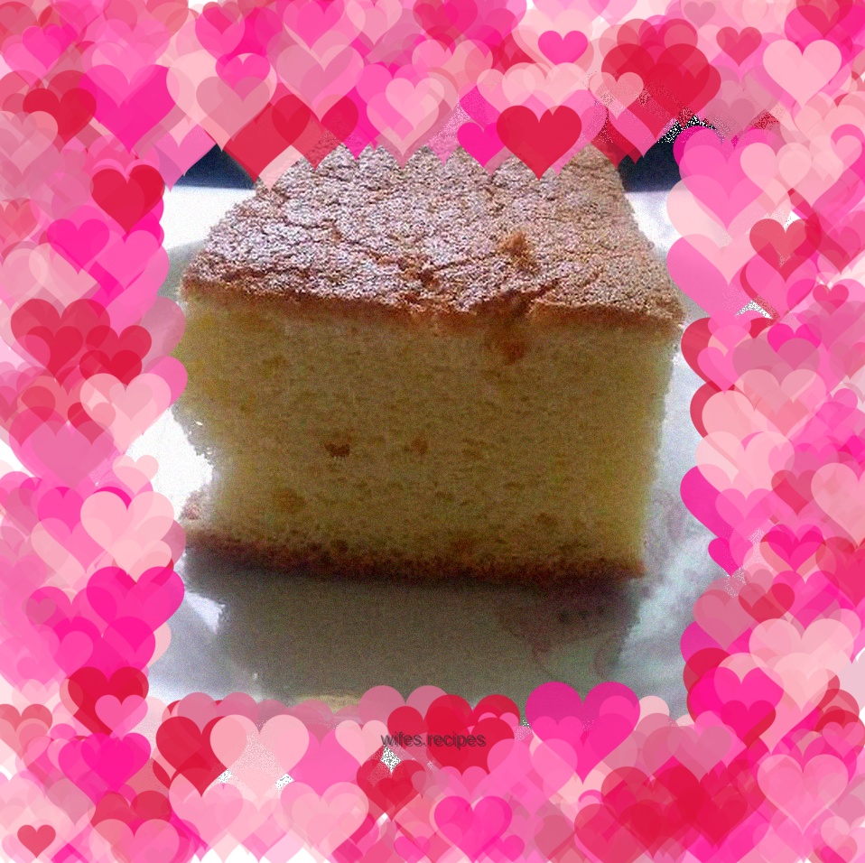Chiffon cake 8 inches