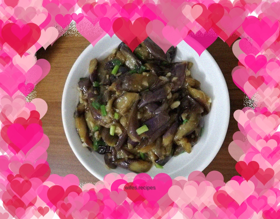 Delicious eggplant