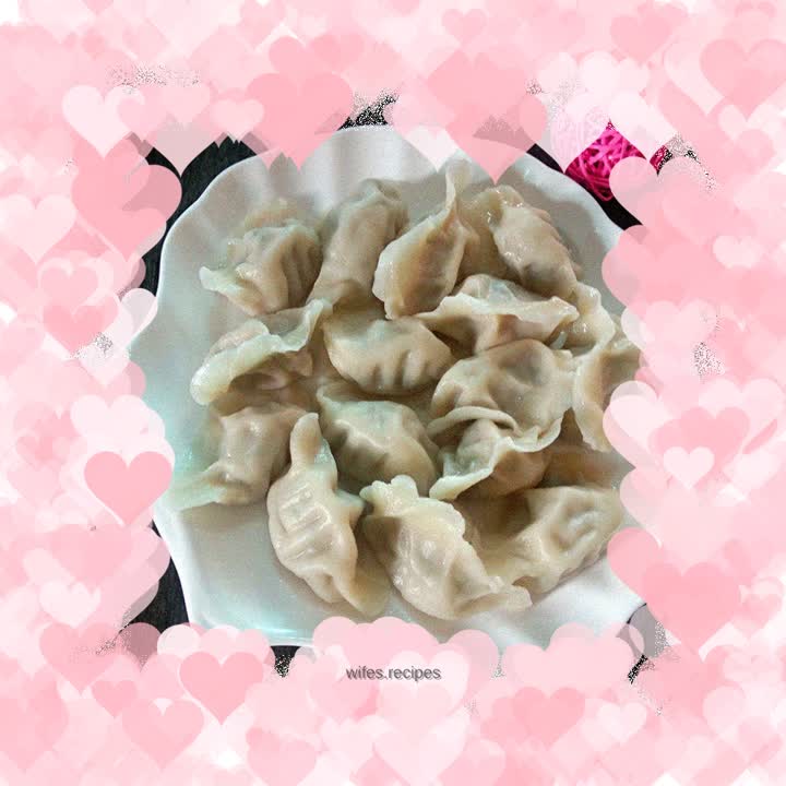 Green Bean and Pork Dumplings