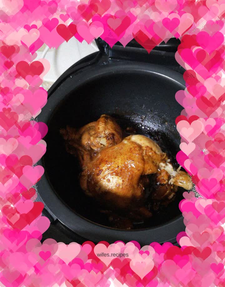Rice cooker baked chicken