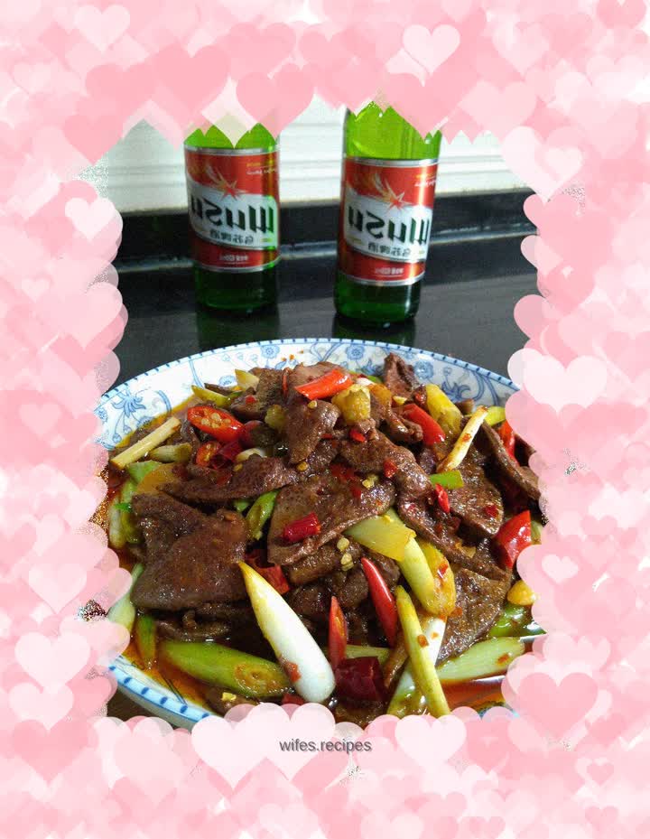 【Pickled pepper pork liver】