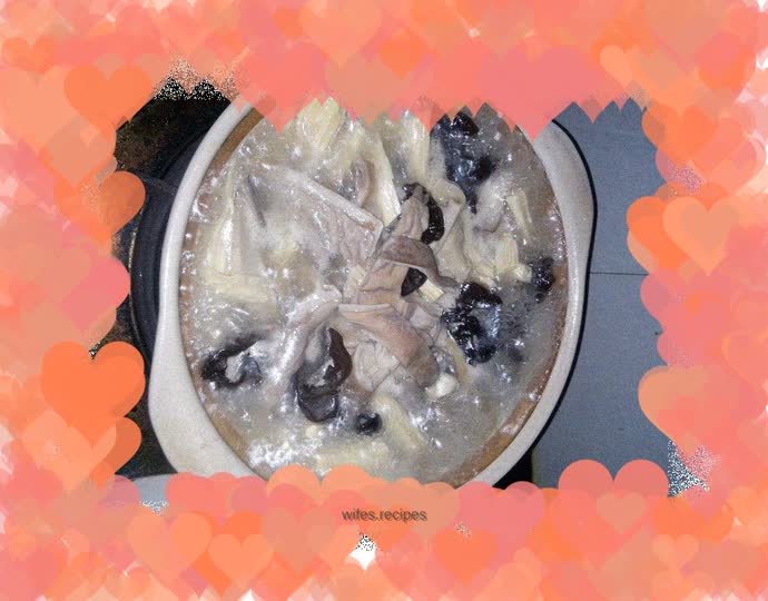 Pork belly and chicken