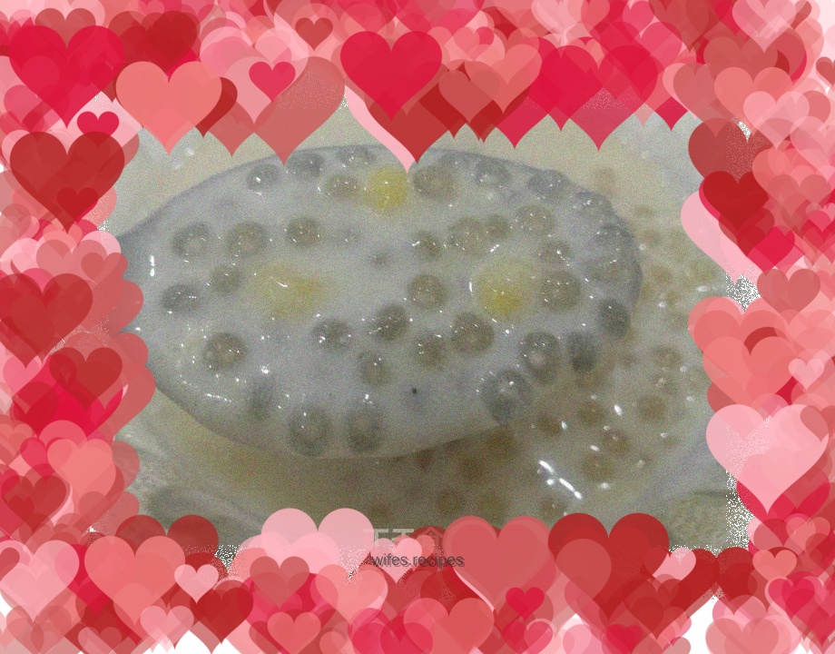 Bean curd, corn chips and sago