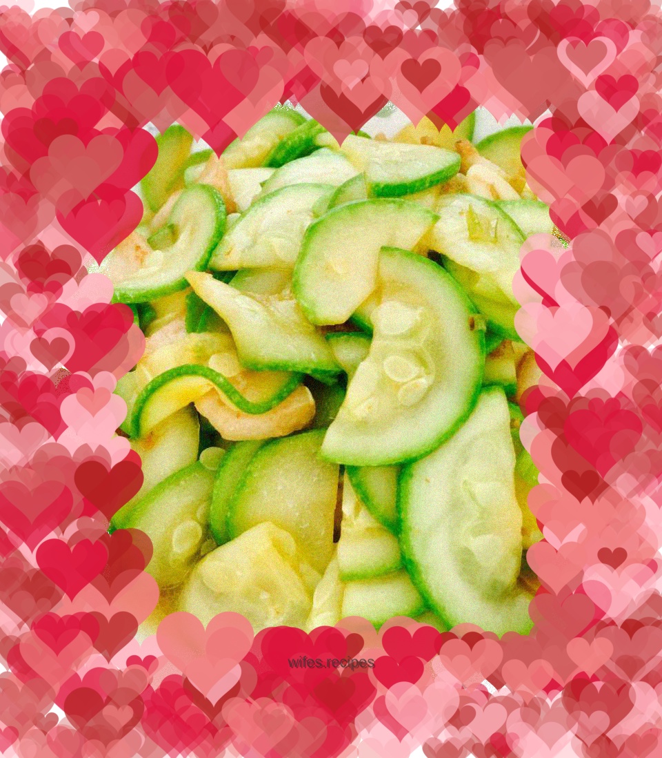 Stir-fried Pork Belly and Zucchini