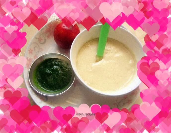 Baby food supplement - chicken rice cereal + meat floss