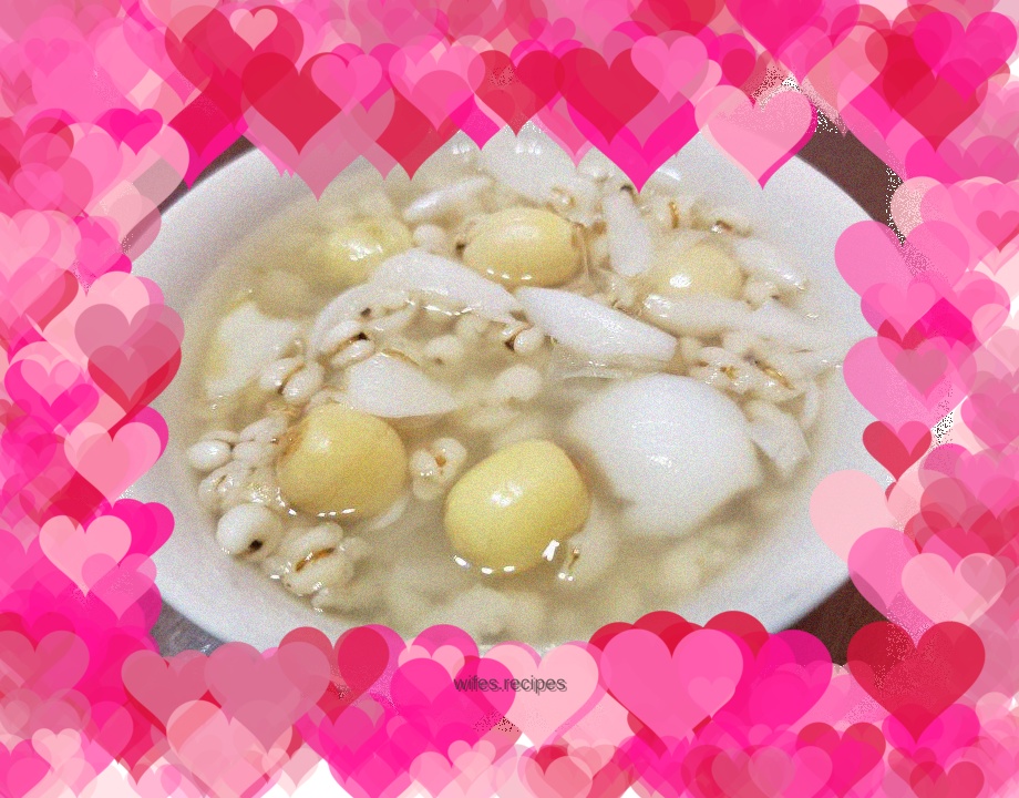 Lily barley porridge