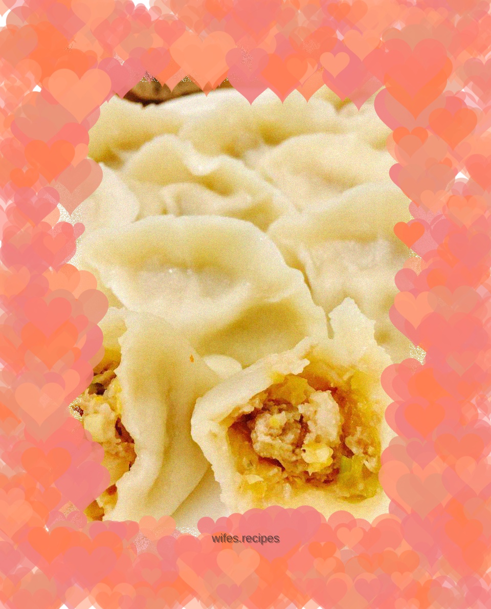 Sauerkraut and Pork Dumplings