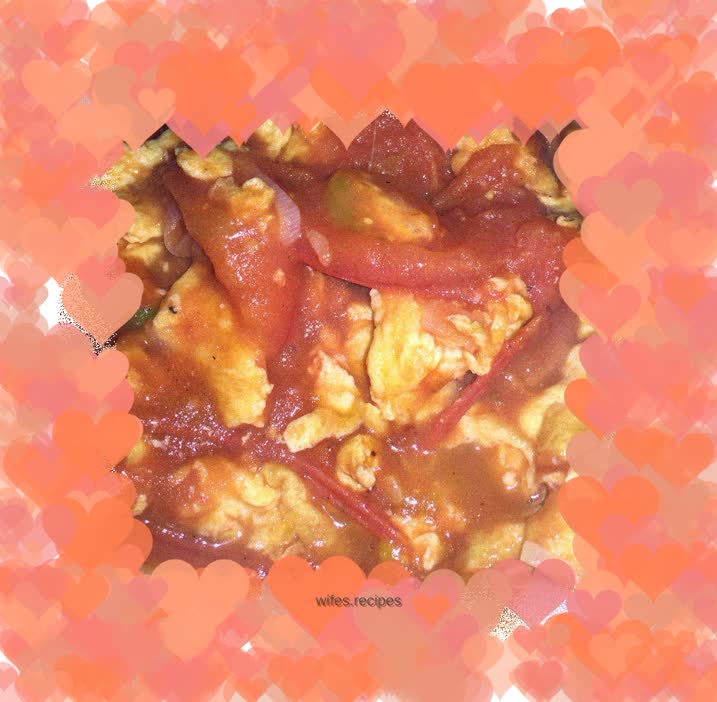 Tomato scrambled eggs