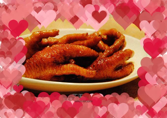 Steamed Chicken Feet with Sauce