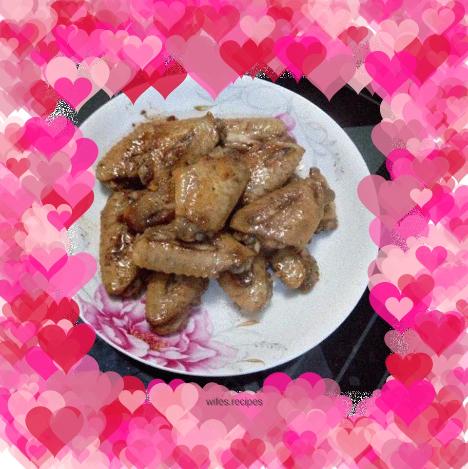 Oil-free fried chicken wings