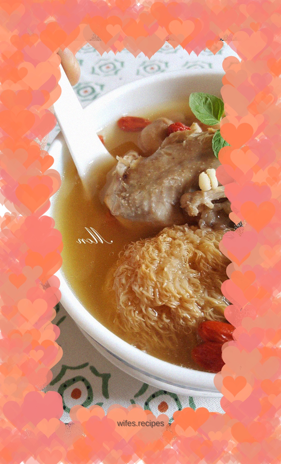 Monkey Mushroom and Quail Soup