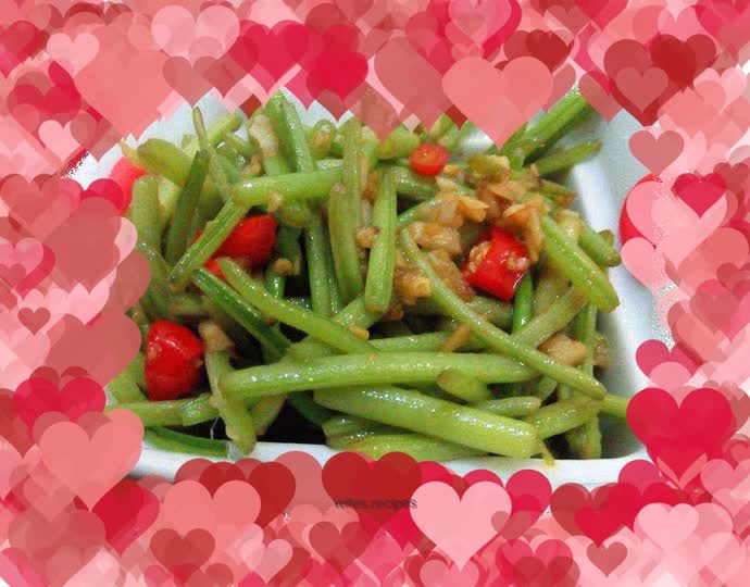 Simple Fried Sweet Potato Vine