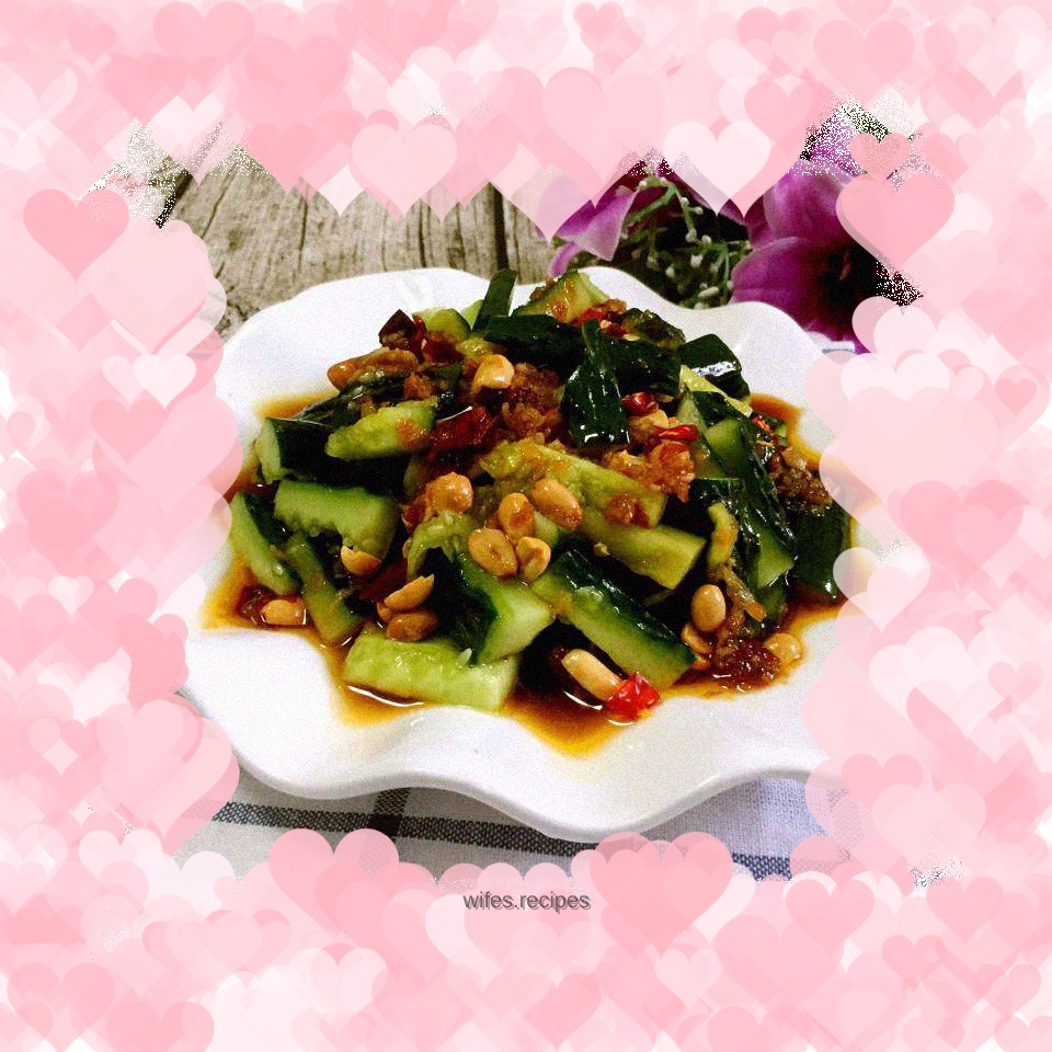 Classic cold cucumber