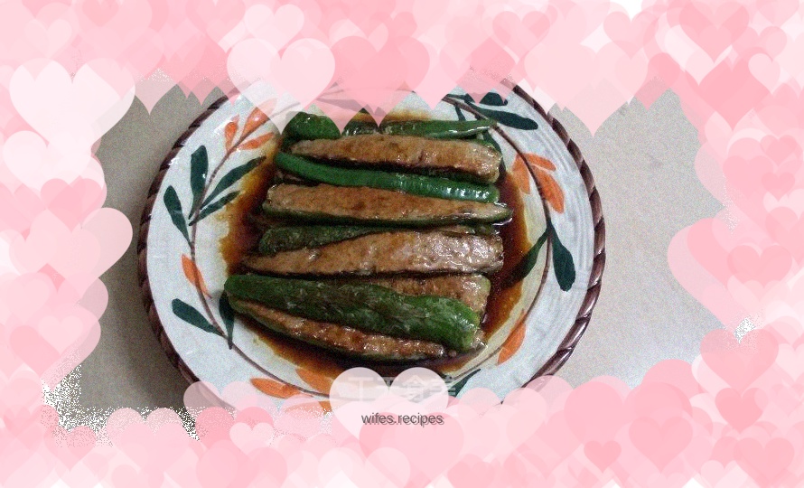Fried and stuffed peppers