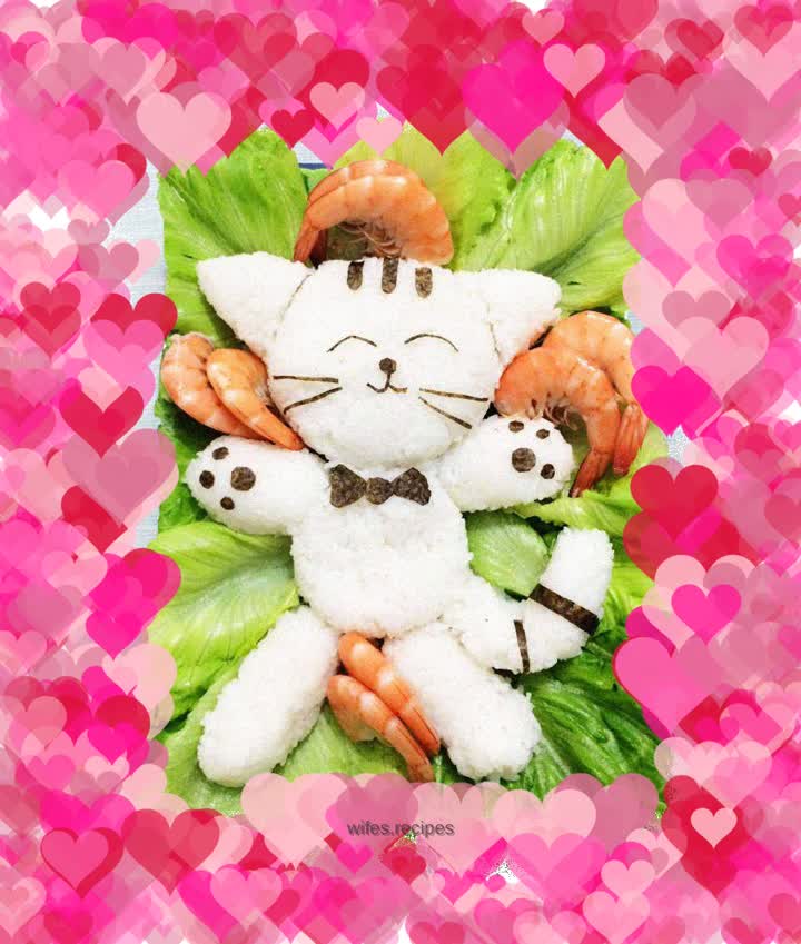 Kitten Rice Ball