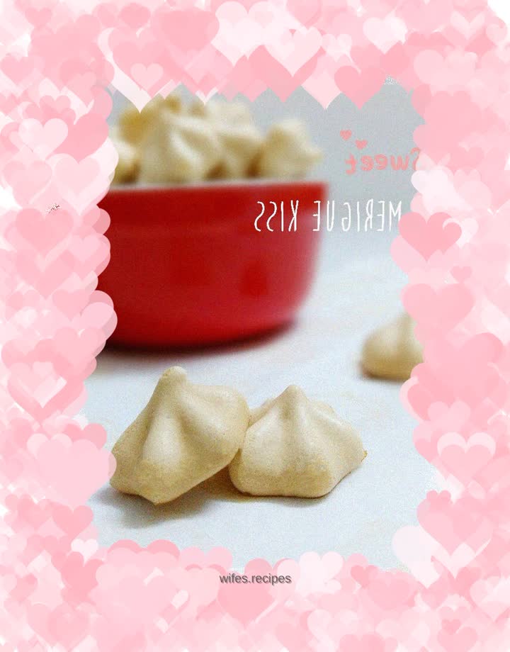 Merigue Kiss——French toasted meringue